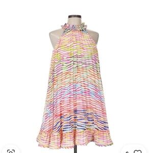 Amur - Estfan Pleated Halter Dress